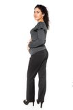 Be MaaMaa Spoločenské tehotenské nohavice BEA - čierne  - XL