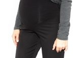 Be MaaMaa Spoločenské tehotenské nohavice BEA - čierne  - XL