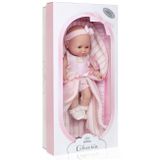 Luxusná detská bábika-bábätko Berbesa Ema 39cm ružová 