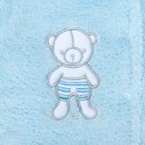 Zimný kabátik New Baby Nice Bear modrý modrá 62 (3-6m)