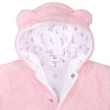 Zimný kabátik New Baby Nice Bear ružový ružová 56 (0-3m)