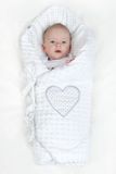 Luxusná šnurovacia Zavinovačka z Minky New Baby biela 75x75 cm biela 