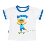 Dojčenská súprava tričko a kraťasky New Baby Líška modrá 62 (3-6m)
