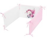 6-dielne posteľné obliečky Belisima Unicorn 100/135 ružová 