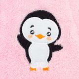 Zimná detská kombinéza New Baby Penguin ružová 74 (6-9m)