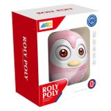 Kývajúca hračka Baby Mix tučniak ružový ružová 