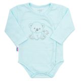 Dojčenská súprava do pôrodnice New Baby Sweet Bear modrá 56 (0-3m)
