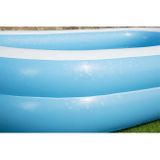 Detský nafukovací bazén Bestway rodinný 262x175x51 cm modrý modrá 