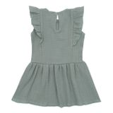 Dojčenské mušelínové šaty New Baby Summer Nature Collection mätové zelená 56 (0-3m)