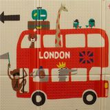 Multifunkčná skladacia hracia podložka PlayTo Londýn podľa obrázku 