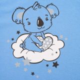 Detské letné pyžamko New Baby Dream modré modrá 80 (9-12m)