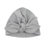 Dojčenské šatôčky s čiapočkou-turban New Baby Little Princess sivé sivá 80 (9-12m)