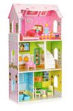 Drevený domček pre bábiky ECO TOYS - Rezidencia mätová