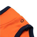 Dojčenské bavlnené body s krátkym rukávom New Baby skvelý nápad oranžová 56 (0-3m)
