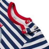 Dojčenská súprava tričko a kraťasky New Baby Marine modrá 62 (3-6m)