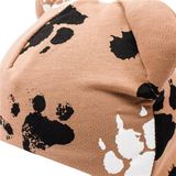 Dojčenská bavlnená čiapka s uškami New Baby labka horčicová podľa obrázku 56 (0-3m)