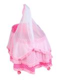 Košík pre bábiky Baby Mix Nikolka svetlo ružový ružová 