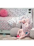 5-dielne posteľné obliečky Belisima Mačiatka 100/135 ružové ružová 