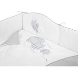 3-dielne posteľné obliečky Belisima Ballons 100/135 sivé sivá 
