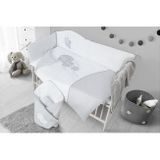 3-dielne posteľné obliečky Belisima Ballons 100/135 sivé sivá 