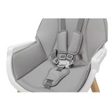 Jedálenská stolička CARETERO TUVA grey sivá 