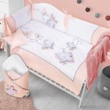 5-dielne posteľné obliečky Belisima Butterfly 100/135 ružové ružová 