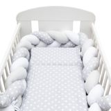 2-dielne posteľné obliečky New Baby 90/120 cm Bodka sivo-biele multicolor 