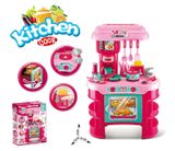 Detská kuchynka Little Chef Baby Mix ružová 32 ks ružová 