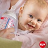 Dojčenská fľaša NUK First Choice Temperature Control 150 ml blue modrá 