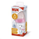 Dojčenská fľaša NUK First Choice Temperature Control 150 ml pink ružová 