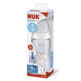 Dojčenská fľaša NUK FC+Temperature Control 300 ml BOX-Flow Control cumlík white biela 