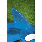 Detský nafukovací delfín do vody s rukoväťami Bestway modrý modrá 