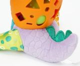 Bali Bazoo Plyšová hračka s hrkálkou - Dinosaurus Bendy, lila