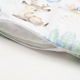 3-dielne posteľné obliečky New Baby 100/135 cm Ježko sivá 