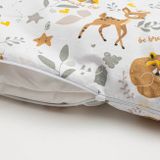 2-dielne posteľné obliečky New Baby 100/135 cm Srnček biela 