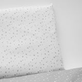 3-dielne posteľné obliečky New Baby 90/120 cm Súhvezdie sivá 