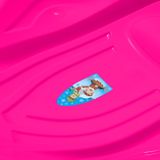 Detský sánkovací klzák Mušľa Baby Mix PREMIUM KOMFORT 80 cm ružový ružová 