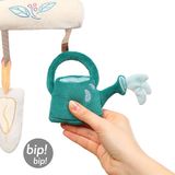 BabyOno Závesná edukačná hračka na kočík Garden Girl - zelená