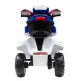 Detská elektrická motorka Baby Mix RACER biela 
