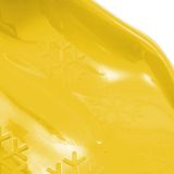 Detský sánkovací klzák lopata Baby Mix COMFORT LINE XL žltý Žltá 