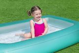 Detský nafukovací bazén Bestway 165x104x25 cm azurový modrá 