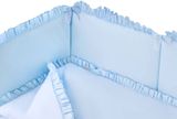 3-dielne posteľné obliečky Belisima PURE 100/135 blue modrá 