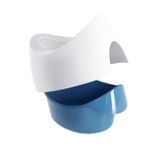 Detský obojstranný ergonomický nočník s výlevkou Teggi modrý modrá 