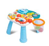 Detské hrajúce edukačné chodítko 2v1 Toyz Spark turquoise modrá 