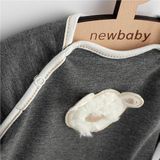 Dojčenské tepláčky a mikinka New Baby Sebastian sivá 80 (9-12m)