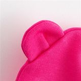Dojčenská bavlnená čiapočka New Baby Kids tmavo ružová 56 (0-3m)