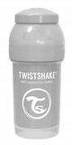 Antikoliková fľaša, Twistshake s cumlíkom, 0 m+, 180 ml, Pastel Grey