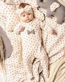 Dojčenské bavlnené dupačky Nicol Sara podľa obrázku 62 (3-6m)
