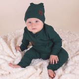 Dojčenský bavlnený overal Nicol Bambi zelená 74 (6-9m)
