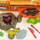 Detský stôl svet dinosaurov BABY MIX oranžová 